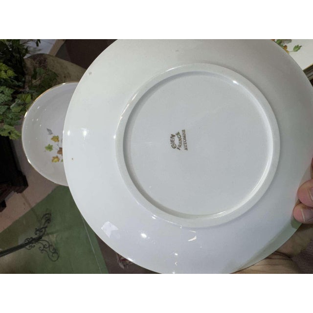 Earthenware Automne Dinner Service from Gien, 1970s, Set of 27 For Sale - Image 15 of 17