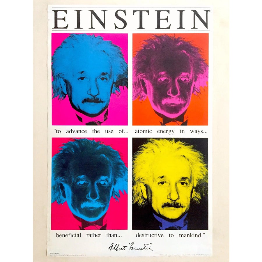 Vintage 1991 Albert Einstein 