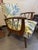 Textile Vintage Armchair with Floral Upholstery, 1950s For Sale - Image 7 of 11