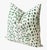 Contemporary Green Abstract Animal Print Two-Sided 22" Down Pillows - A Pair For Sale - Image 3 of 4