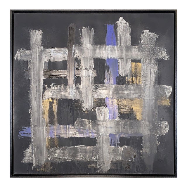 Crossroads No. 6 - Original Abstract Painting by J. Kent Martin For Sale