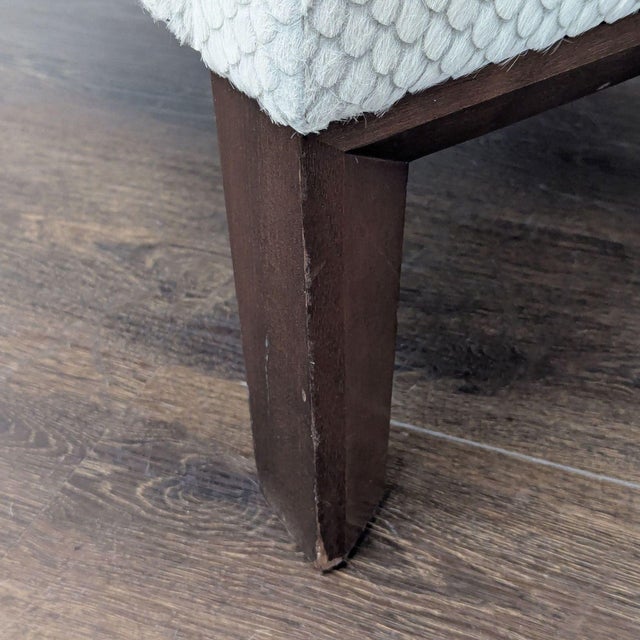 Textile Holly Hunt Modern Darder Wingback Lounge Chair in “Black Magic” Upholstery For Sale - Image 7 of 9