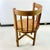 Early 1900s Antique Gustavian Folk Art Rustic European Oak Round Corner Side Chair. For Sale - Image 18 of 18