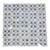 19th Century Portuguese Quatrefoil Tiles Set of 25 Blue & Antique White Decorative For Sale