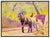 Modern Mid 20th Century A Romantic Ride through the Park, HongNian Zhang For Sale - Image 3 of 5