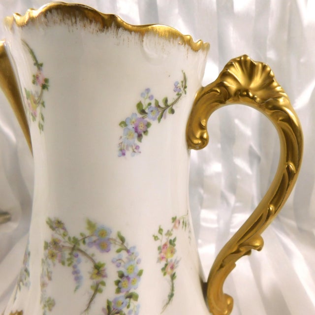 Late 18th Century L. Straus and Sons Limoges Chocolate Pot For Sale - Image 10 of 12