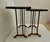 Brass & Iridescent Pair of Vintage Nesting Tables For Sale In Philadelphia - Image 6 of 12
