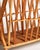 Bamboo and Rattan Magazine Rack, Scandinavia, 1960s For Sale - Image 6 of 10