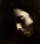 Photo portrait of a woman by Arnulf Rabl (German-American, 1942-2016). In this soft portrait, the woman has her head...