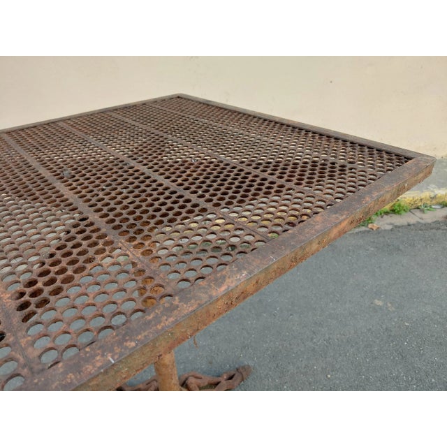 Vintage Garden Table, 1950s For Sale - Image 6 of 12