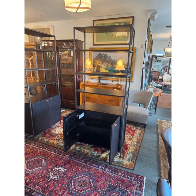 Four Hands Trey Modular Wide Bookcase For Sale - Image 9 of 12