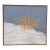 Signed Lassetter 1979 Winter Landscape Painting, Grass in Snow, Framed, Morrison-Knudsen Collection For Sale