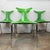 Green Delfy Chairs by Carollo for Kreaty, Set of 4 For Sale - Image 6 of 13
