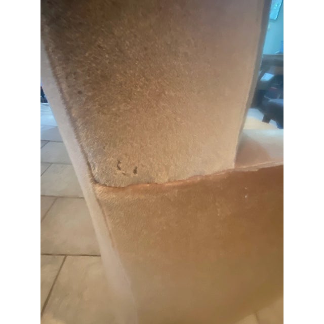 Early 21st Century Kreiss Collection Mohair Tuxedo Sofa For Sale - Image 5 of 9