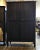 1920s Antique Chinese Red and Black Tall Armoire For Sale - Image 5 of 13