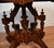 1880s Antique Victorian Renaissance Revival Walnut & Marble Top Center Table For Sale - Image 16 of 18