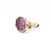 Antique 19th Century Victorian 14k Gold & Amethyst Watch Fob For Sale In Philadelphia - Image 6 of 13