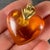 1960s Large Vintage French Puffy Heart Charm Pendant in 18 Karat Yellow Gold, 1960s For Sale - Image 5 of 18