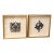 Vintage Framed Architectural Elements-a Pair For Sale