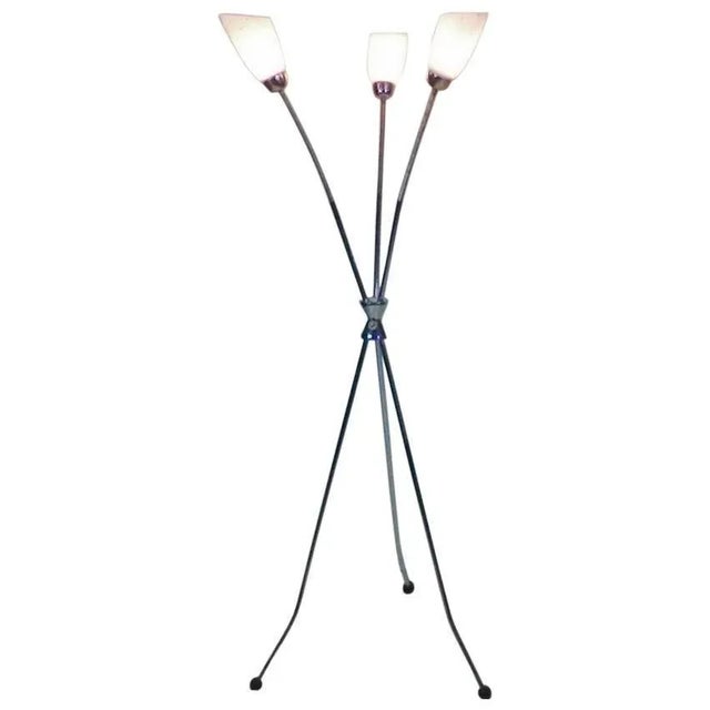 Mid-Century Chromed Model 101 Floor Lamp from Lidokov, 1960s For Sale - Image 11 of 11