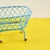 Vintage Blue Basket, 1960s For Sale - Image 3 of 5
