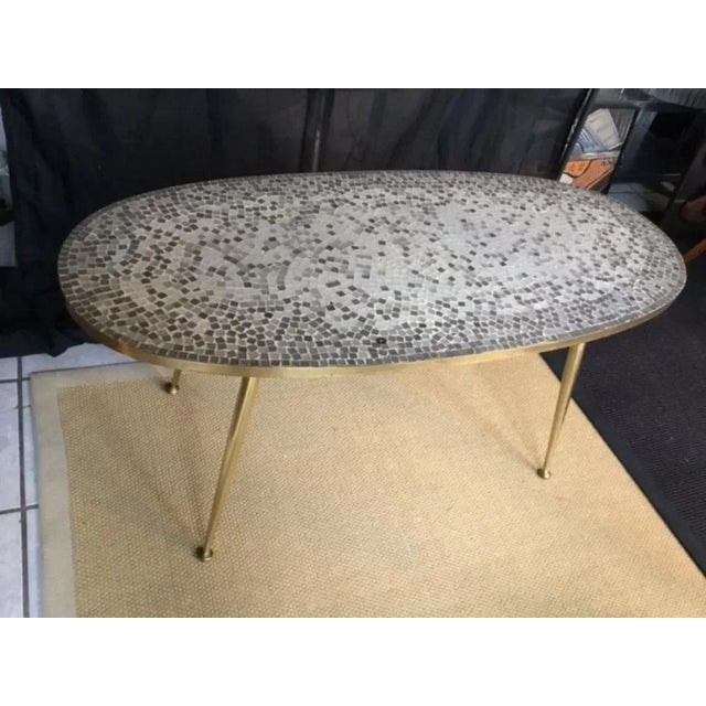 Mosaic Coffee Table, 1950s For Sale - Image 3 of 13