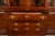 Wood Henredon Georgian Carved Mahogany Breakfront Bookcase Cabinet For Sale - Image 7 of 16