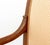 Cream Louis Philippe Walnut Upholstered Fauteuils, Pair For Sale - Image 8 of 11