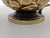 Hollywood Regency Pineapple Table Lamp in Brass with Linen Shades from Maison Le Dauphin, France, 1970s For Sale - Image 6 of 18