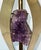 1970s Mid Century Modern Important sculptural brass lamp with an amethyst stone by Willy Daro For Sale - Image 9 of 12