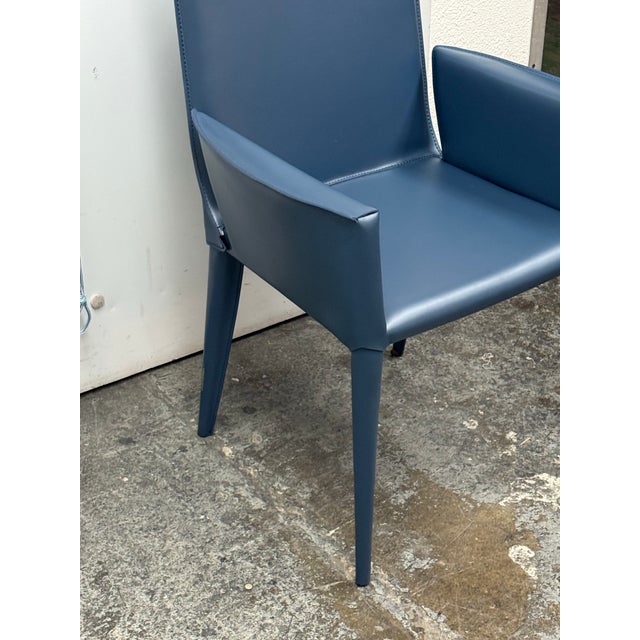 Animal Skin Frag for Design Within Reach Bottega Armchair For Sale - Image 7 of 12