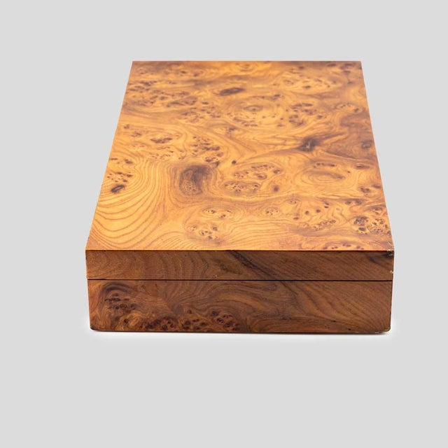 1960s Large Vintage Maple Box, Italy, 1960s For Sale - Image 5 of 7