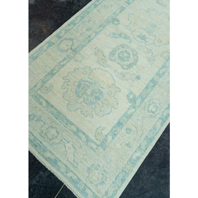 Turkish Oushak Rug 2'10" x 27'2" #19406 For Sale - Image 4 of 8