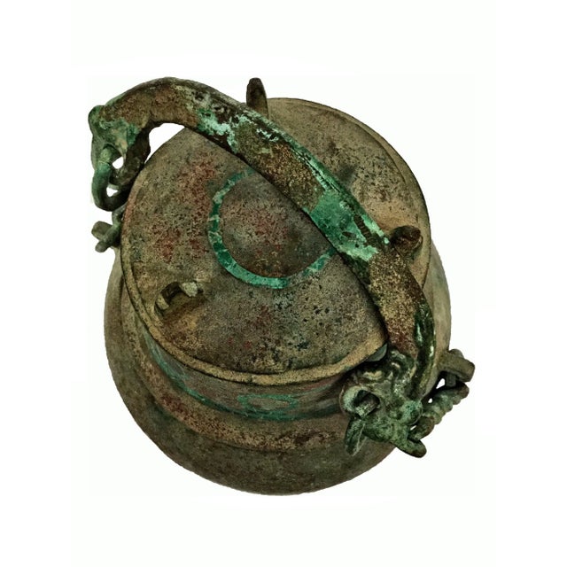 This very unique set is from Tibet or somewhere near there. The Silk Road was rich in items such as this one and only a...