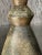 Late 20th Century Vintage Boho Original Studio Pottery Scored Vase For Sale - Image 5 of 6
