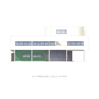 Le Corbusier Villa Savoye, Nord-est., 2009 For Sale