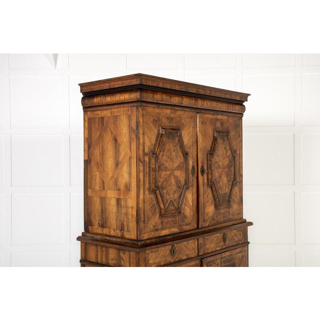 Wood 17th Century French Walnut Cabinet For Sale - Image 7 of 11