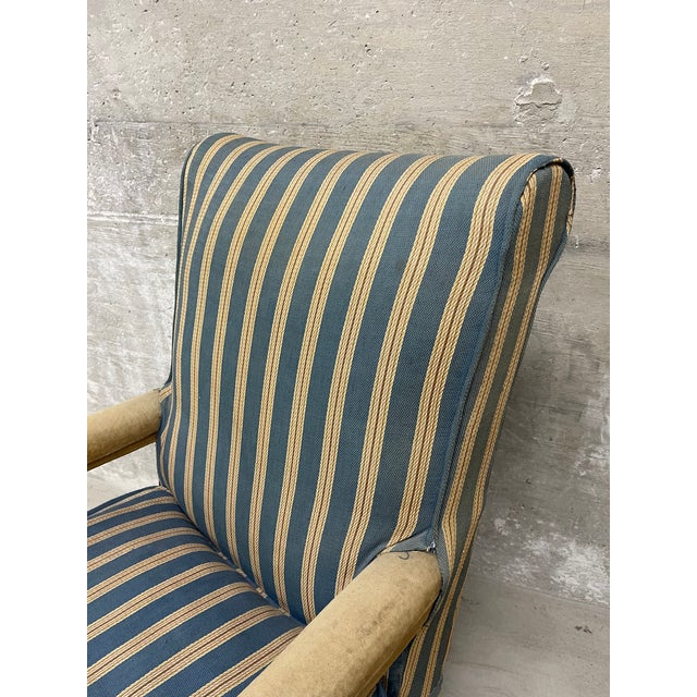 Vintage Open Arm Host/Library Chair For Sale - Image 9 of 12