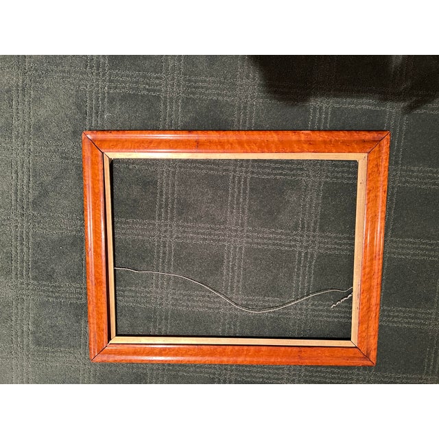 Antique Bird's Eye Maple Frame Chairish