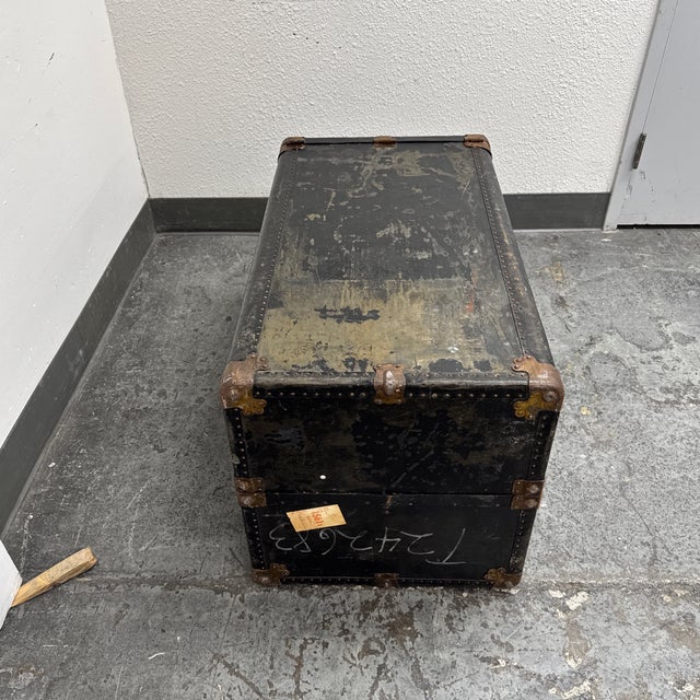 Hartmann Steamer Trunk, Vintage For Sale - Image 4 of 12