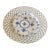 1970s Royal Copenhagen Blue Fluted Full Lace Plate 1098 For Sale