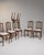 19th Century France Louis XV Cream Wood Dining Chair For Sale - Image 9 of 11