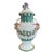 Late 20th Century Italian Faience Bacchanalian Covered Urn Attributed to Richard Ginori For Sale