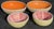 Ceramic Set of Four Melon & Citrus Majolica Style Trompe L’Oleil Bowls For Sale - Image 7 of 11