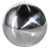 Titanium 6" Silver Ball Candle For Sale