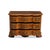 Rare Baroque chest of drawers, Braunschweig, circa 1740; walnut with finely crafted scrollwork; original hardware and...