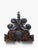 Pagoda Spanish Revival Spindle Carved Headboard Full For Sale - Image 9 of 11