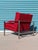 Red Mid Century Modern Lounge Chair by Milo Baughman for Thayer Coggin, Model 951 For Sale - Image 8 of 15