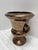 Ceramic Vintage Bronze Toned Urn Shaped Vase or Vessel For Sale - Image 7 of 9