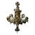 1910s Bronze Oversized Gothic Revival Chandelier For Sale